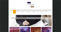 Desktop Screenshot of cfjohnsoncpa.com